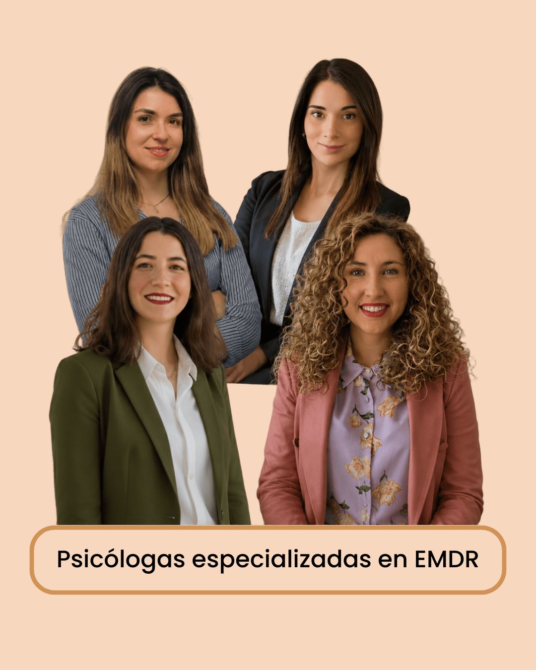 Equipo de psicólogas de Psicólogos Kalon especializadas en EMDR